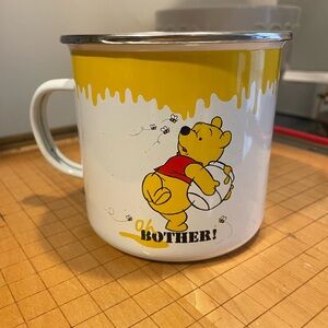 Winnie the Pooh “Oh Bother” Enamel Camper Mug